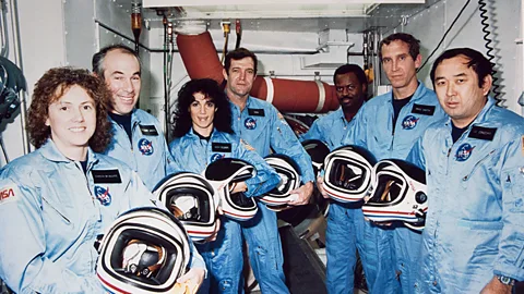 Nasa The seven crew were the first American astronauts to die in flight (Credit: Nasa)