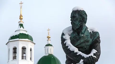 Alexander Aksakov/Getty Russian novelist Fyodor Dostoyevsky once did time inside these prison walls (Credit: Alexander Aksakov/Getty)