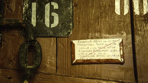 Alexander Aksakov/Getty Prisoners were locked up tightly behind heavy doors (Credit: Alexander Aksakov/Getty)