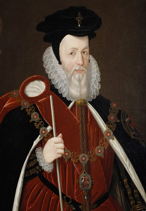 Portread o William Cecil, Arglwydd Burghley