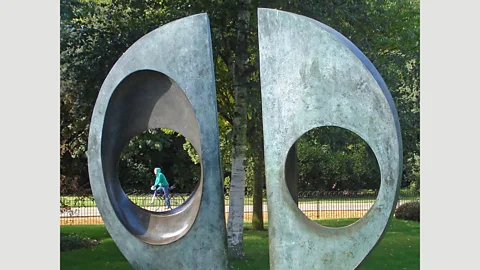 Diamond Geezer - Creative Commons One of Hepworth’s most famous sculptures, Two Forms (Divided Circle) was stolen in 2011 and melted down for scrap (Credit: Diamond Geezer - Creative Commons)