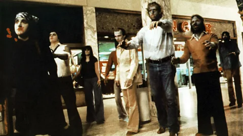 AF Archive/Alamy The zombie genre’s great master, George Romero, smuggled subversive themes into his films – Dawn of the Dead, set in a mall, critiqued consumerism (Credit: AF Archive/Alamy)