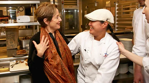 Getty Images Some people remained loyal to famed chef Alice Waters even when she fired them. (Credit: Getty Images)