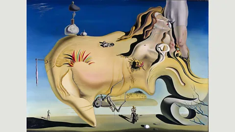 Salvador Dali/Wikipedia It has been suggested that the rock resembling a face in Dalí’s The Great Masturbator of 1929 was inspired by The Garden of Earthly Delights (Credit: Salvador Dali/Wikipedia)