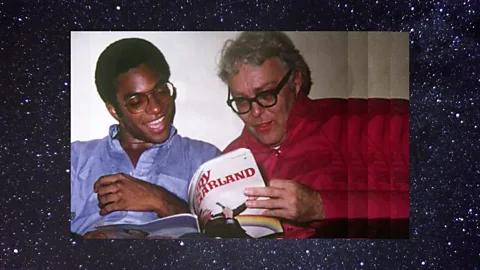 Peter De Rome/British Film Institute Dion McGregor mixed in New York's art circles. Here, he is pictured on the right in a scene from Peter De Rome's film Mumbo Jumbo (Credit: Peter De Rome/British Film Institute)