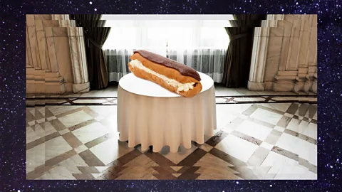 Olivia Howitt The dark humour of Dion McGregor's somniloquies is best revealed in Food Roulette, involving a poisoned éclair on a Lazy Susan (Credit: Olivia Howitt)