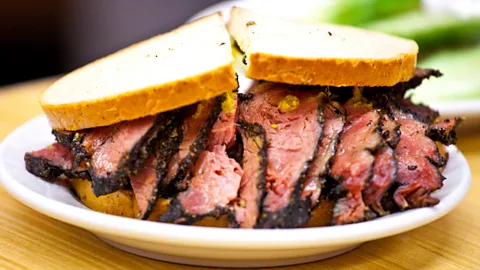 dbimages/Alamy Katz’s signature sandwich is justifiably world famous (Credit: dbimages/Alamy)