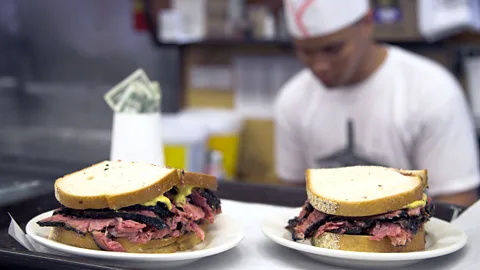 JL Photography/Alamy Katz’s still makes sandwiches in the old-school way (Credit: JL Photography/Alamy)