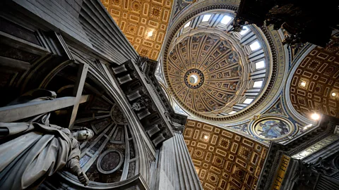 Filippo Monteforte/AFP/Getty The dome of St Peter's Basilica at the Vatican (Credit: Filippo Monteforte/AFP/Getty)