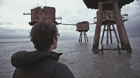 The abandoned 'alien' forts off Britain's coast