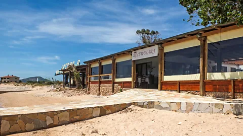 Realy Easy Star/Alberto Maisto/Alamy King Tonino's restaurant is the only one on the island (Credit: Realy Easy Star/Alberto Maisto/Alamy)