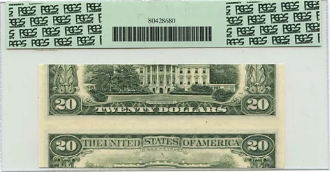 Fred Weinberg A 1985 misprinted $20 note. (Credit: Fred Weinberg)