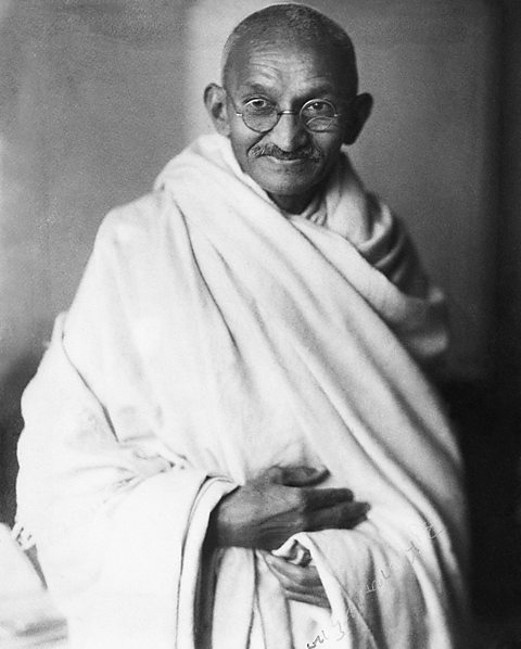 Portrait of Mahatma Gandhi