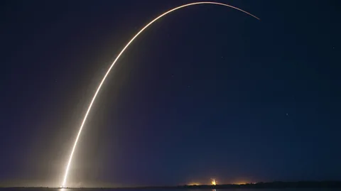 SpaceX/ Public Domain “For now, with the work Elon Musk is doing with SpaceX, there’s no room for a project like Quicklaunch,” says Hunter (Credit: SpaceX/Public Domain)