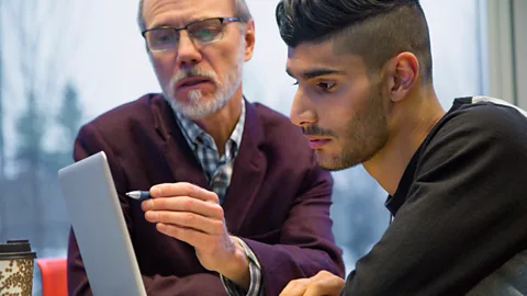 Alamy The best mentors are consistently present to guide and teach you. (Credit: Alamy)