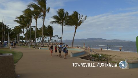 Location comparison - contrasting climates in England and Australia