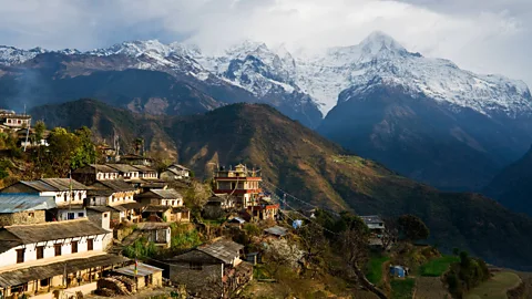 Ben Pipe/robertharding/Alamy Amy and Curtis met while volunteering for the Peace Corps in Nepal (Credit: Ben Pipe/robertharding/Alamy)
