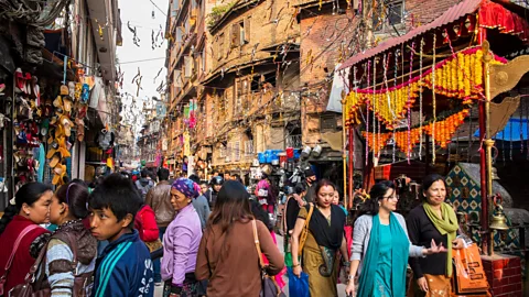 Franck Guiziou /Hemis/Alamy "Nothing prepares you for the chaos of Kathmandu” (Credit: Franck Guiziou /Hemis/Alamy)