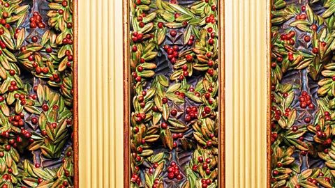 Casa Vicens/Barcelona 2016/Pol Viladoms The ceiling design within Casa Vicens (Credit: Casa Vicens/Barcelona 2016/Pol Viladoms)