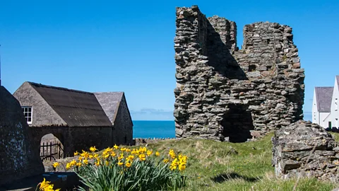 Amanda Ruggeri Today, all that is left of the 13th-century abbey is a ruined 8m-tall tower (Credit: Amanda Ruggeri)