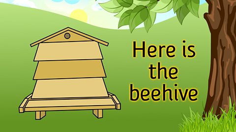 Here is the beehive, where are the bees?