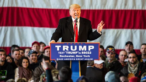 Brett Carlsen/Getty Images A US presidential victory for Donald Trump could see 'a lot of fiscal stimulus for the military'. (Credit: Brett Carlsen/Getty Images)