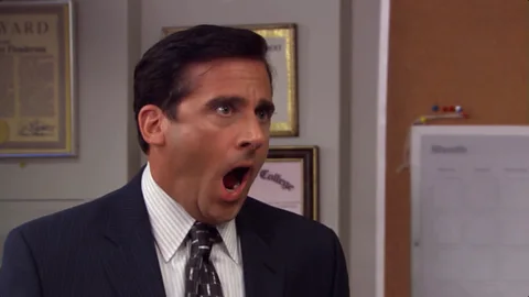 NBC Far from being a watered-down version of the UK original, The Office with Steve Carell returned constantly to cringe-inducing humour (Credit: NBC)