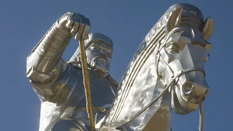 Getty Images Bearded warlord Genghis Khan conquered much of Asia - and added credence to the idea bearded men are dominant (Credit: Getty Images)