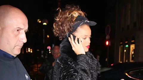 Alamy Singer Rihanna still carries a flip-phone. (Credit: Alamy)