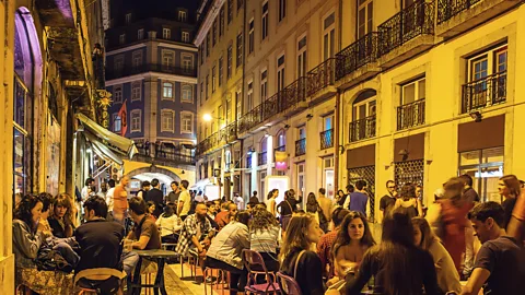 Turismo de Lisboa.com There's a lively bar and club scene in the city centre (Credit: Turismo de Lisboa.com)