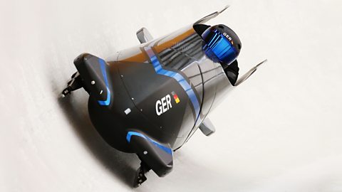 Men's Two-Man Bobsleigh training session