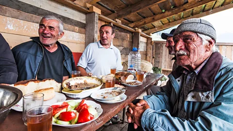 Luis Dafos/Alamy A Georgian supra can bring many generations of the family together (Credit: Luis Dafos/Alamy)