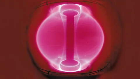 SPL The plasma inside a tokamak reactor must be confined...but that's the hard part (Credit: SPL)