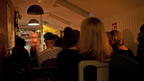Rory Boland An eclectic crowd gathers to hear storytellers at Moth and Butterfly (Credit: Rory Boland)