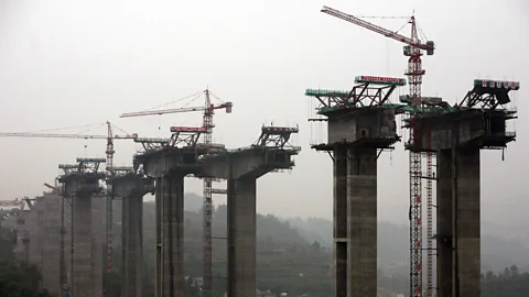 Getty Images China’s construction boom means it needs a huge amount of sand – it currently accounts for a fifth of the world’s imports (Credit: Getty Images)