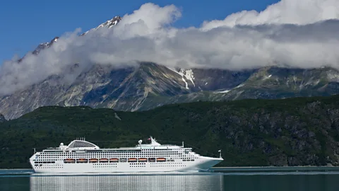 Getty Images A cruise liner might not the best environment to work from - especially if you're prone to seasickness (Credit: Getty Images)