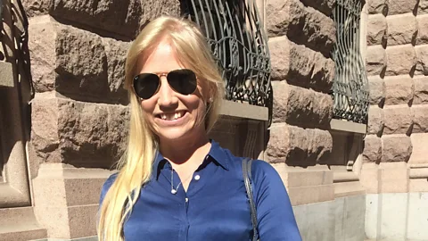 Maddy Savage Elise Lilliehook, recruiter and Stockholm resident thinks making it easier to get first-hand rental contracts could be one solution to the crisis. (Credit: Maddy Savage)