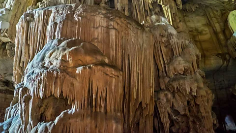 Kit Yeng Chan Gua Puteri is filled with huge stalactites and stalagmites (Credit: Kit Yeng Chan)