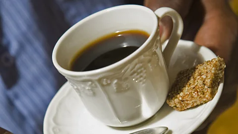 Jupiterimages/Getty Colombians do not get to enjoy the delicious taste of their own coffee beans (Credit: Jupiterimages/Getty)
