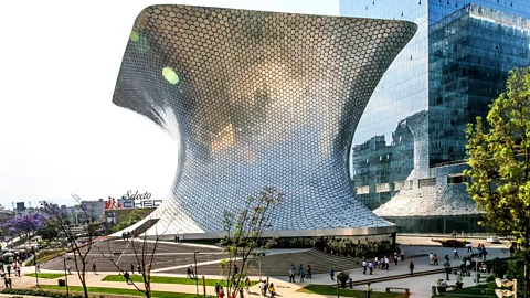 Alamy The city also boasts a vibrant arts scene – including the Museo Soumaya private museum (Credit: Alamy)