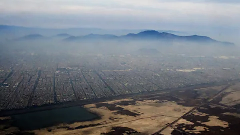 Getty Images Although it’s making an effort to clean up its act, pollution is still a problem in Mexico City (Credit: Getty Images)