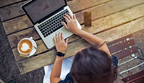 Ammentorp Photography/Alamy These days, you can create an office space wherever you go (Credit: Ammentorp Photography/Alamy)