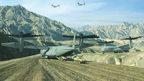 Karem Aircraft The Aerotrain has been mocked up as both an airliner and military transport (Credit: Karem Aircraft)