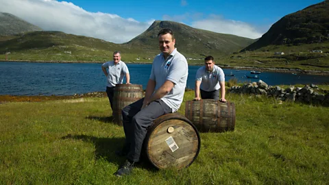 Simon Bohrmann It is hoped that the Isle of Harris distillery will stop young people leaving the island for jobs elsewhere and spur business creation. (Credit: Simon Bohrmann)