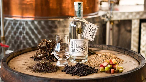 Egill Thorkelsson Made of arctic circle organic barley, wild juniper berries, rhubarb and handpicked herbs, VOR gin is made purely from Icelandic ingredients. (Credit: Egill Thorkelsson)