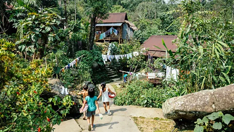 Tanveer Badal A view of Mawlynnong (Credit: Tanveer Badal)