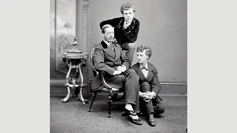 Paul Townsend/Flickr/CC BY-NC-SA 2.0 The antics of Park and Boulton (shown with an unidentified seated man) were splashed across the tabloids (Credit: Paul Townsend/Flickr/CC BY-NC-SA 2.0)