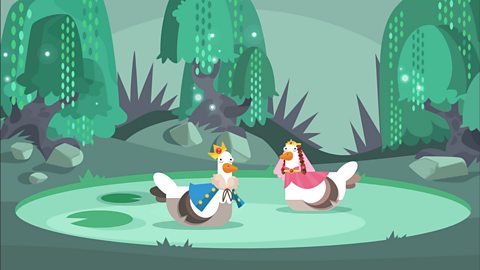 An animated short exploring the themes and conventions of fairy stories.