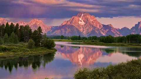Jeff R Clow/Getty Johnson sees Grand Teton as the heart of Greater Yellowstone (Credit: Jeff R Clow/Getty)