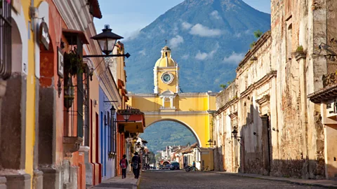 dbimages/Alamy The colonial city of Antigua, Guatemala is bright and colorful (Credit: dbimages/Alamy)